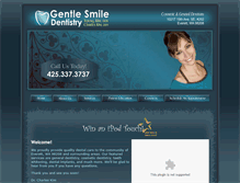 Tablet Screenshot of gentle-smile.com